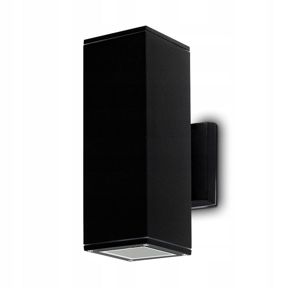 Záhradné nástenné svietidlo Kwazar Luminaire čierne GU10 0 W